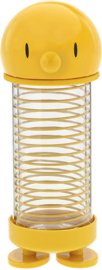 Hoptimist Kids Water Bottle Plastic Yellow 400ml