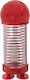 Hoptimist Kids Water Bottle Plastic Red 400ml