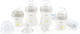 Chicco Plastic Baby Bottle Set Anti-Colic with Silicone Nipple Transparent 150ml