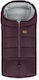 Petite & Mars Universal Sac de picioare pentru cărucior Impermeabil Violet cu căptușeală Fleece 100x48εκ.