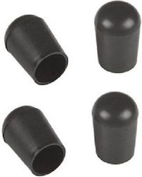 Lasiplast Fußstützen Set 4 Stück Nr 421 Pvc Außen Schwarz 10mm