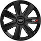 Car Wheel Hubcaps Versaco Gtx Carbon Black 14" ...