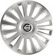 Car Wheel Hubcaps Versaco Luxury Silver 15" 3d ...