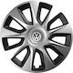 Auto Radkappen Versaco Stratos Chrom Schwarz 16...