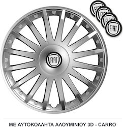 Car Wheel Hubcaps Versaco Crystal 116292 Cbx Si...
