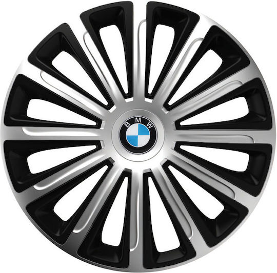 Тасии Трохове Автомобилни Trend Хромирани Черни 13" Сигма 3d Метална Bmw 4 Броя