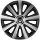 Car Wheel Hubcaps Versaco Aviator Carbon Chrome...