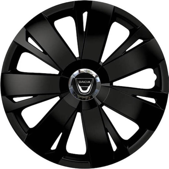 Тасии Трохове Автомобилни Versaco Energy Cbx 15" Черно Сигнал 3d Метално Dacia 4 Броя