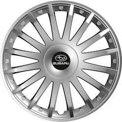 Car Wheel Hubcaps Versaco Luxury Silver 14" 3D ...