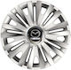 Car Wheel Hubcaps Versaco Royal Rc 15" 3d Metal Logo Mazda 4 Pieces