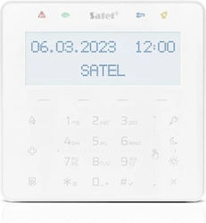 Satel Tastatură De Control Acces Securizată Atingere În Culoare Albă INT-KSG2R-W