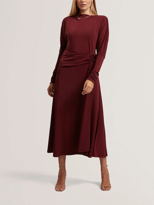 Ted Baker Плетена Рокля За Офиса Бордо