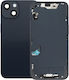 Clappio Complete Chassis Iphone 14 Rear Glass Camera Lenses Black