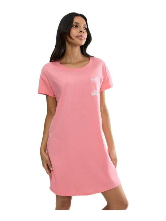 Triumph Winter Women's Nightgown Coral