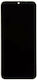 Realme Οθόνη με Μηχανισμό Αφής και Πλαίσιο για Realme C15 (Μαύρο)