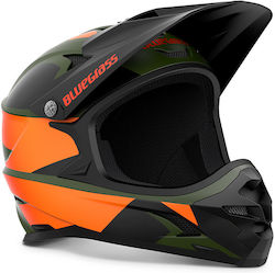 Bluegrass Intox Full Face Κράνος Ποδηλάτου Downhill Green Orange Matt Bluegrass Intox Full Face Κράνος Ποδηλάτου Downhill Green Orange Matt