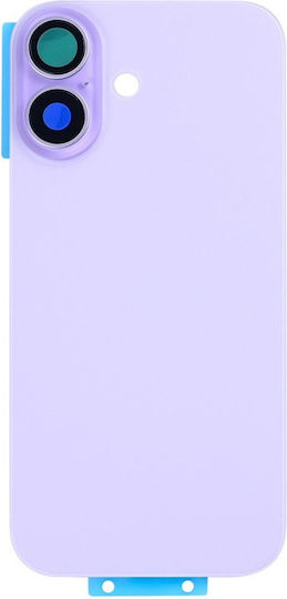 Apple Iphone 17 Back Glass Without Nfc Enlarged Camera Frame Lavender Compatible
