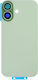 Apple Iphone 17 Back Glass Without Nfc Enlarged Camera Frame Sage Compatible