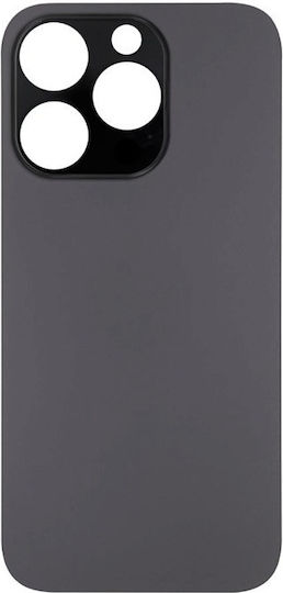 Apple iPhone 14 Pro Max Sticlă Spate Fără NFC Cadru Mărire Cameră Spațiu Negru Compatibil