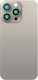 Apple Iphone 15 Pro Max Back Glass Without Nfc Camera Frame Natural Titanium Compatible