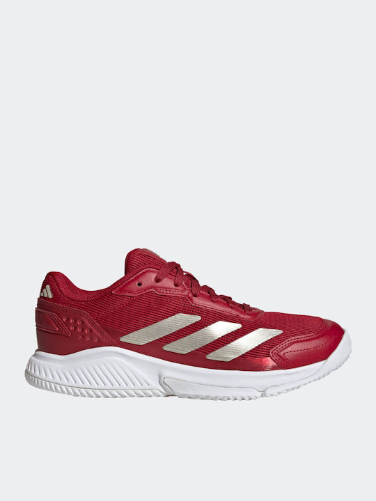 adidas Courtquick Γυναικεία Παπούτσια Padel Κόκκινα adidas Courtquick Γυναικεία Παπούτσια Padel Κόκκινα