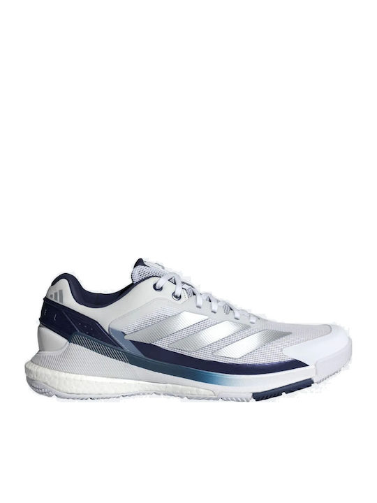 adidas Crazyquick Boost Ανδρικά Παπούτσια Padel Λευκά