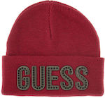Guess Unisex Headband Knitted in Beige Colour