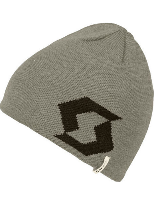 Beanie Unisex Knitted Beanie in Gray Colour