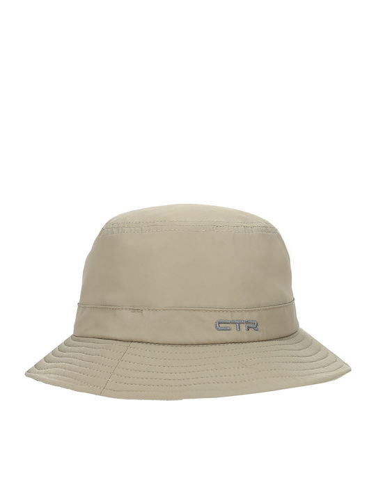 CTR Υφασμάτινo Ανδρικό Καπέλο Στυλ Bucket Μπεζ