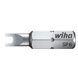 Wiha Doppelspit 6x25 mm Schraubendreher-Bits 7019sp