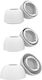 Alle Silikonabdeckungen in Weiß für Samsung Galaxy Buds / Buds+