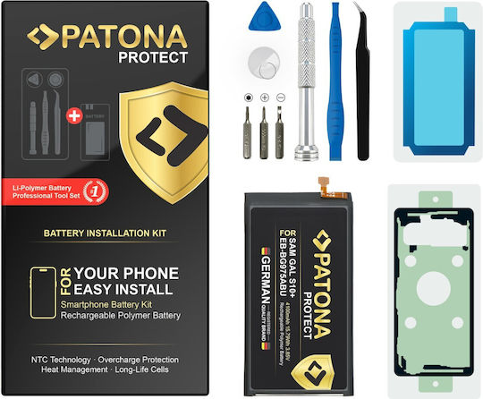 Patona Συμβατή Μπαταρία Αντικατάστασης για Samsung Galaxy S10 Plus SM-G975F