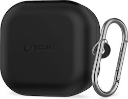 Tech-protect Silicone Hook Case Compatible Samsung Galaxy Buds 4 4 Pro Black Tech-protect Silicone Hook Case Compatible Samsung Galaxy Buds 4 4 Pro Black
