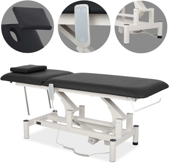 Habys Optima Physiotherapy Bed Black 182x68cm
