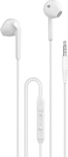 Dudao X3 In-ear Handsfree Earphones With 3.5mm Jack White