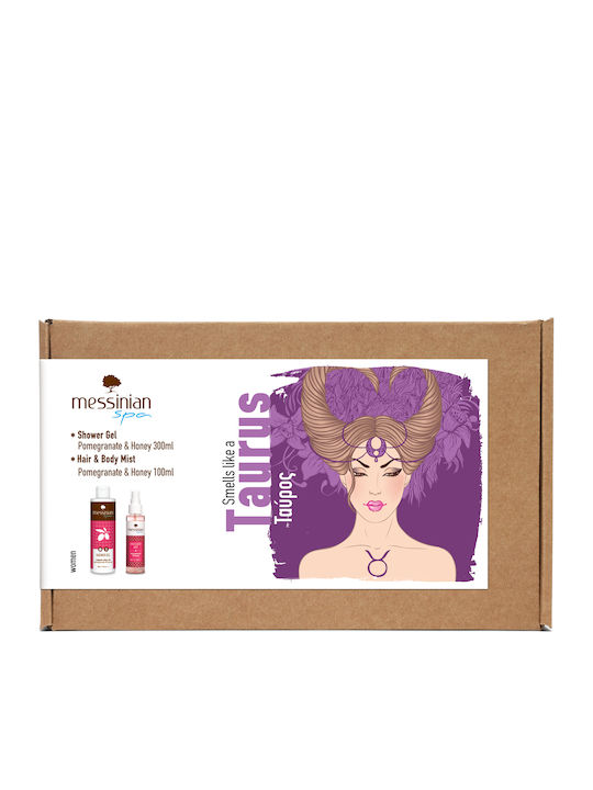 Messinian Spa Zodiac Collection Skin Care Set for Body Cleaning Taurus