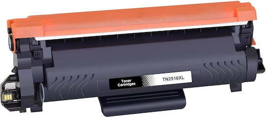 Premium Toner Compatibil Pentru Imprimantă Laser Brother TN-2510XL 6000 Pagini Negru Randament Foarte Ridicat TN-2510XL Premium Cu Cip Jumbo