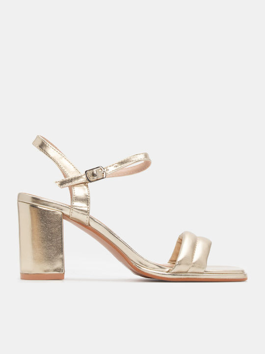 Luigi Gold Sandals