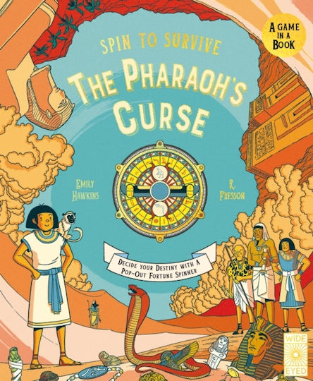 Spin To Survive: The Pharaoh's Curse - Quarto Publishing Plc - Novelty Book Spin To Survive: The Pharaoh's Curse - Quarto Publishing Plc - Novelty Book