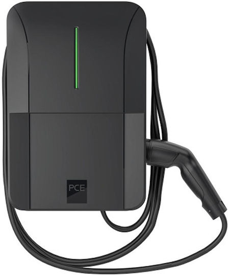 Wall Mounted Three-Phase Charging Station 11kW with Built-in Type 2 Cable (03.032.0078)