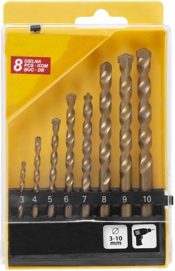 SGTT Burghiu Cu Cap De Foraj Cilindric Pentru Materiale De Construcție Și Metal 10mm / 5mm