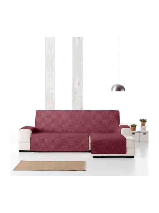 Eysa Elastische Abdeckung Für Ecksofa Burgundisch 350cm