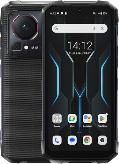 Hotwav Cyber 16 Pro Dual SIM (8/512GB) Ανθεκτικό Smartphone Μαύρο
