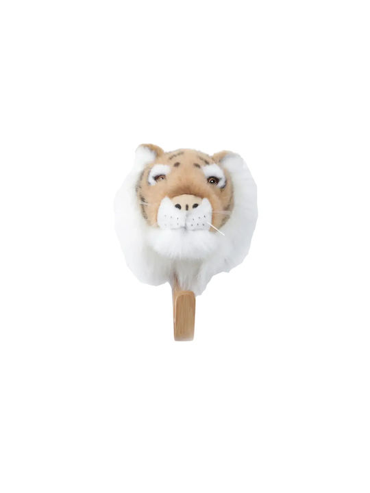 Wild & Soft Kinder Wandhaken Einzelhaken Hölzernes Beigen
