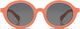 Komono Lou Lou Bubble Παιδικά Γυαλιά Ηλίου με Polarized Φακό Πορτοκαλί για 3-5 Ετών