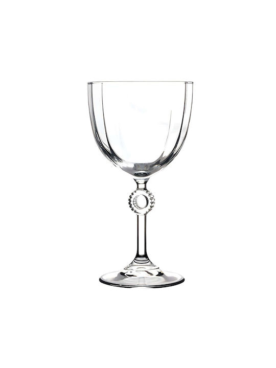 Hermia Set of Glasses for White Wine Made of Glass in White Colour 270ml 6 Pieces