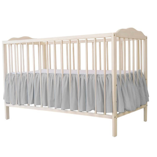 MimiNu Protecție Impermeabilă Pentru Saltea De Bebeluş Pentru Pătuț Gri Cu Margine 120x60cm