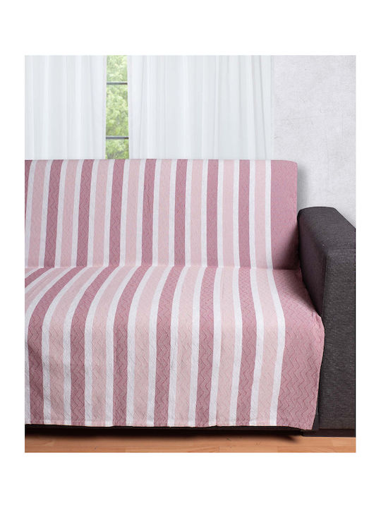 Silk Fashion Ριχτάρι Διθέσιου Καναπέ 180x250εκ. Terracotta