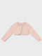 Kids Cotton Bolero Soft Pink