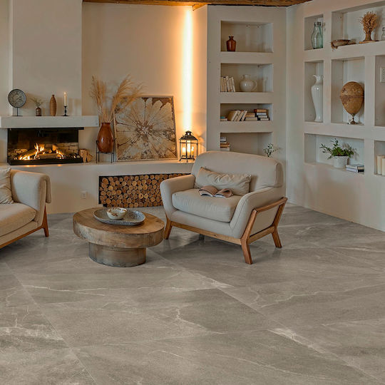 Keros Bodenfliese Innenbereich Matt 120x60cm Braun